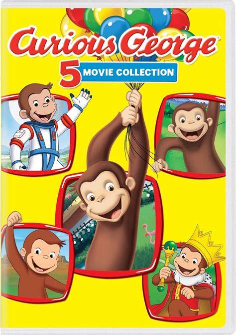 curious george movies in order